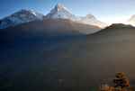 Widok na Annapurne z Poon Hill
