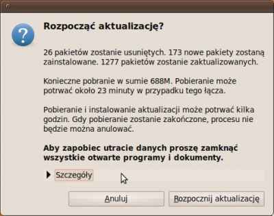 Aktualizacja Ubuntu
