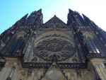 Praga - rozeta na katedrze św-Wita (Czechy)