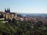 Praga - widok z klasztornych ogródów (1) (Czechy)
