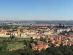 Praga - panorama z wiezy Petrin (Czechy)