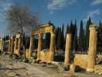 Turcja Hierapolis kolumnadaglownejulicy