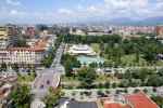 Tirana - Panorama miasta (Albania)