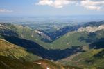 Dolina Pysznianska widoczna z Bystrej (Tatry)