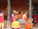 Życie codzienne pielgrzymów (Nepal)