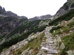 Żółty szlak w stronę Szpiglasowej Przełęczy (Tatry)