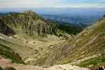 Dolina Pańszczyca widoczna z Przełęczy Krzyżne (Tatry)