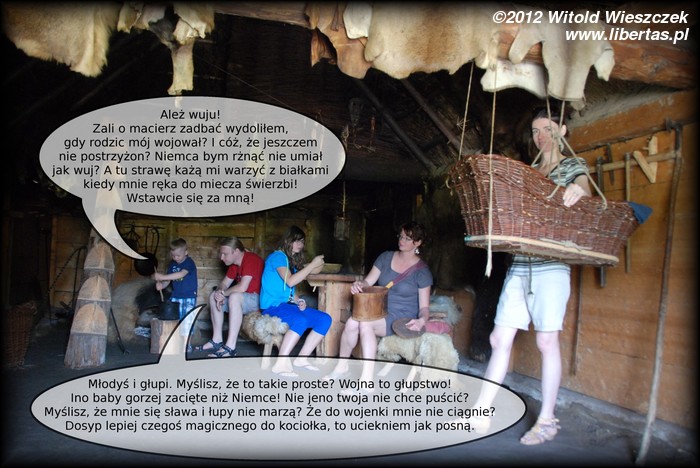 W wiosce Słowian i Wikingów