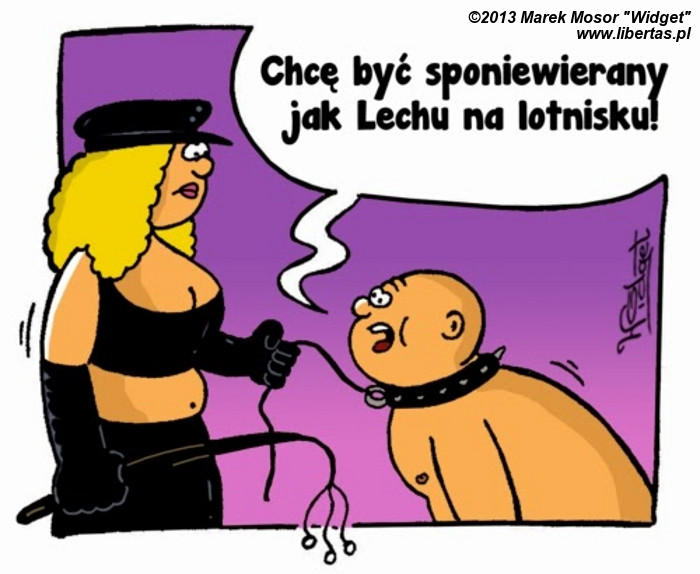 Sponiewierany jak Lechu na lotnisku