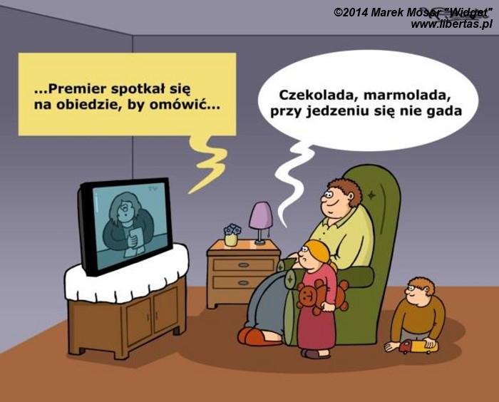 Przy jedzeniu się nie gada