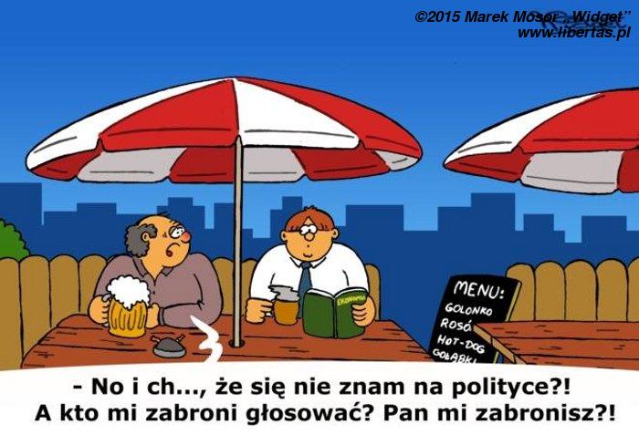 Kto mi zabroni głosować?