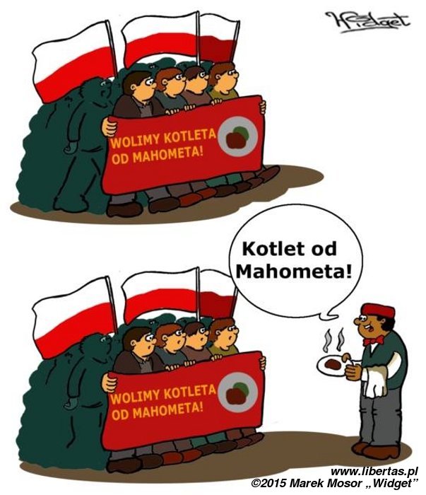 Wolimy kotleta od Mahometa