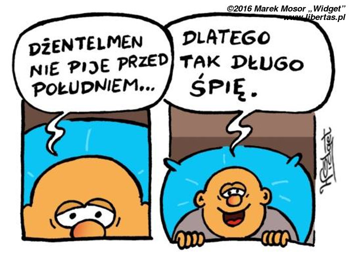 Dżentelmen nie pije przed południem