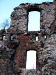 Tęczyn fragmenty murow zamku wewnętrznego