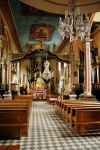 Wnętrze kościoła w Jasienicy Rosielnej