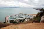 Port w Sidi Bou Said (Tunezja)