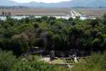 Widok z akropolu w Butrint (Albania)