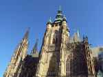 Praga - wieże katedry św-Wita (Czechy)
