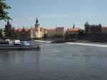 Praga - szeroka Wełtawa (Czechy)