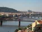 Praga - punkt widokowy na Wyszehradzie (Czechy)