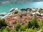 Kotor - widok na stare miasto (Czarnogóra)