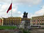 Tirana - plac Skanderbega (Albania)