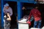 Sklep mięsny, Durbar Square, Kathmandu (Nepal)