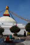 Bodnath, Kathmandu, (Nepal)