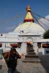 Bodnath, Kathmandu, (Nepal)