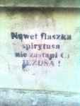 Nawet flaszka spirytusa...
