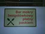 Bar mokry bezgotówkowy