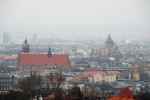 Kraków, widok z kopca Kraka