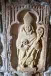 Fragment rzeźby w kościele św. Klemensa, Rodel