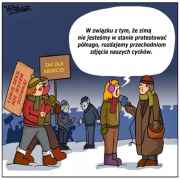 Femen zimą