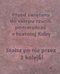 Pomarańcze z Kuby