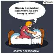 Kobieta dobroduszna