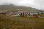 Longyearbyen w dzień pochmurny (Norwegia)