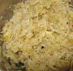 Gotowana kiszona kapusta