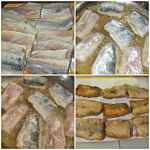 Zielone śledzie z przyprawami