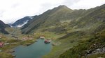 Widok na jezioro Balea Lac (Rumunia)