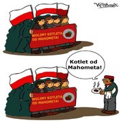 Wolimy kotleta od Mahometa