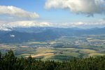 Widok w stronę Kotliny Liptowskiej (Tatry)