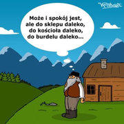 Spokój w górach