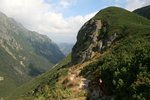 Czarny szlak w Dolinie Roztoki (Tatry)