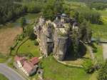 Zamek na skale i pustelnia Sloup (Czechy), źródło: www.hradsloup.cz